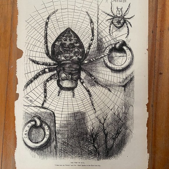 Thomas Nast, Harper's Weekly, Woodblock Engraving - Picture 1 of 5